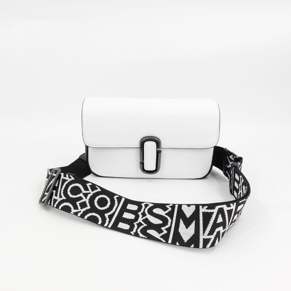 Marc Jacobs Women's The Bicolor J Marc Shoulder Bag White OS - Picture 5 of 12